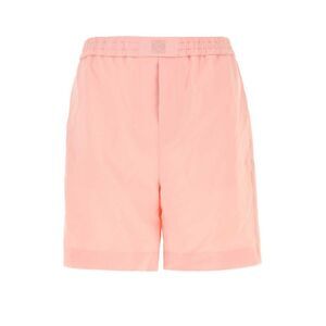 Loewe Men Pink Wool Bermuda Shorts